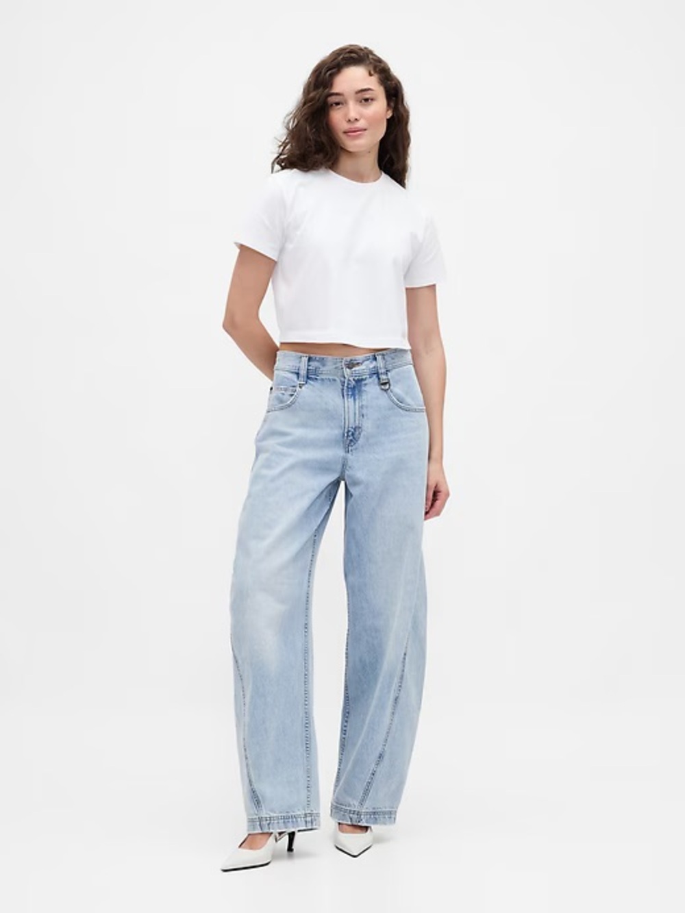Gap x Beis SOLD OUT Barrel Jeans Size 27/4
